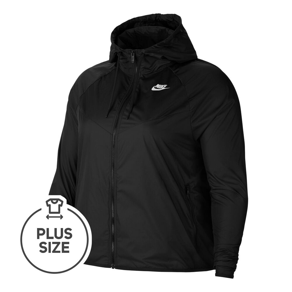 Nike Sportswear Plus Size Veste De Survêtement Femmes - Noir , Blanc