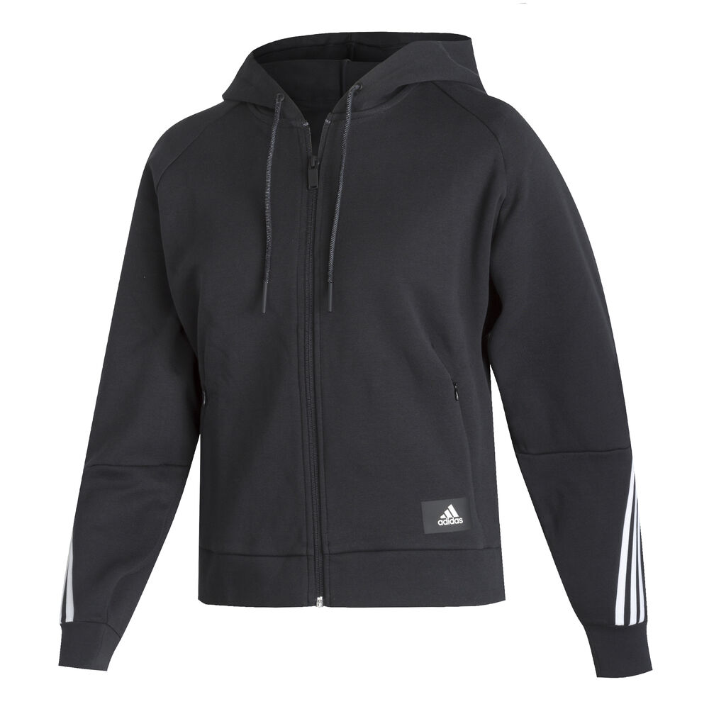 adidas 3-Stripes Gilet En Coton Femmes - Noir , Blanc