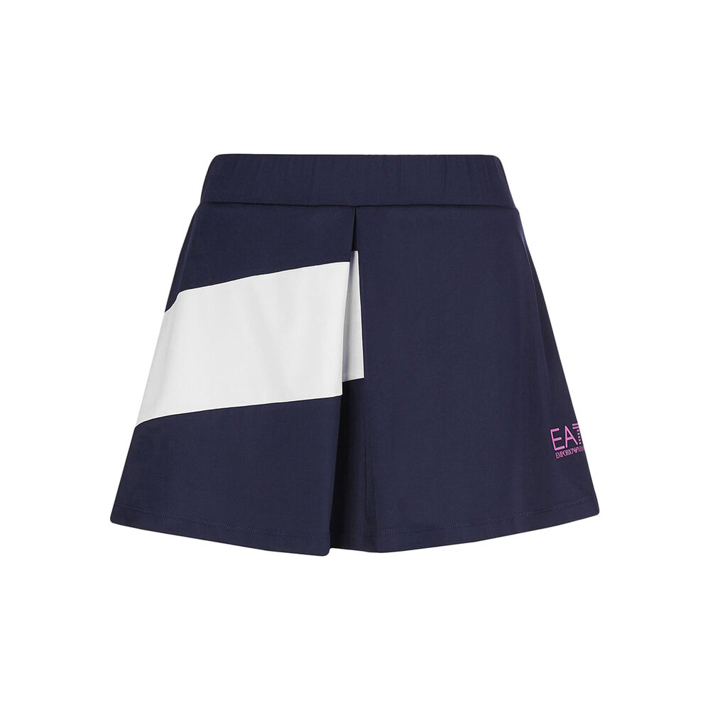 EA7 Jupe Femmes - Bleu Foncé , Blanc