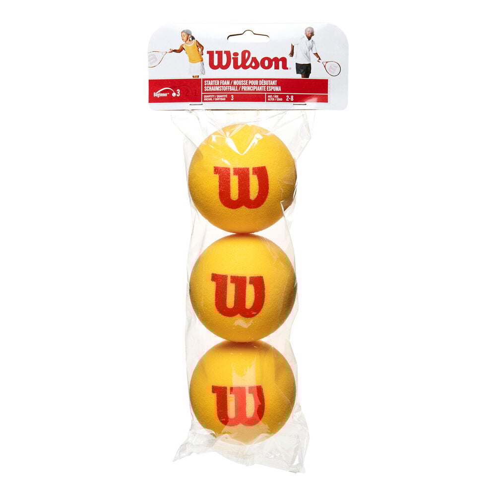 Wilson Starter Foam Balls (Stage 3) Sac De 3 Balles