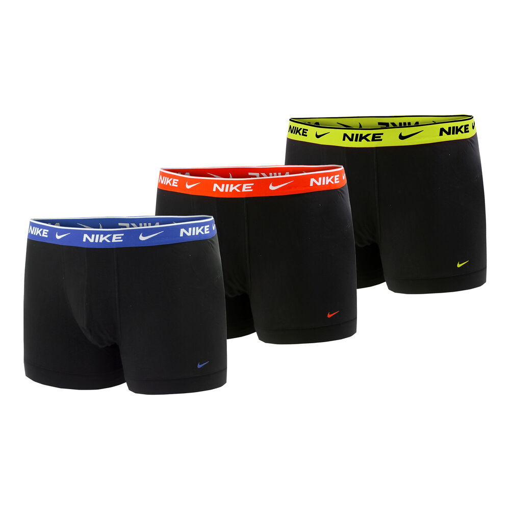 Nike E-Day Stretch Caleçon Pack De 3 Hommes - Noir , Multicouleur