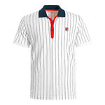 Vêtements Fila Fila Stripes Polo Hommes-Blanc,Bleu Foncé