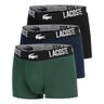 Cotton Stretch Trunk Caleçon Pack De 3 Hommes-Vert Foncé
