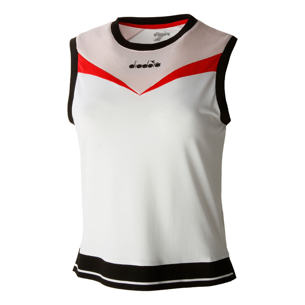 Diadora Clay Débardeur Tank Top Femmes - Blanc , Noir