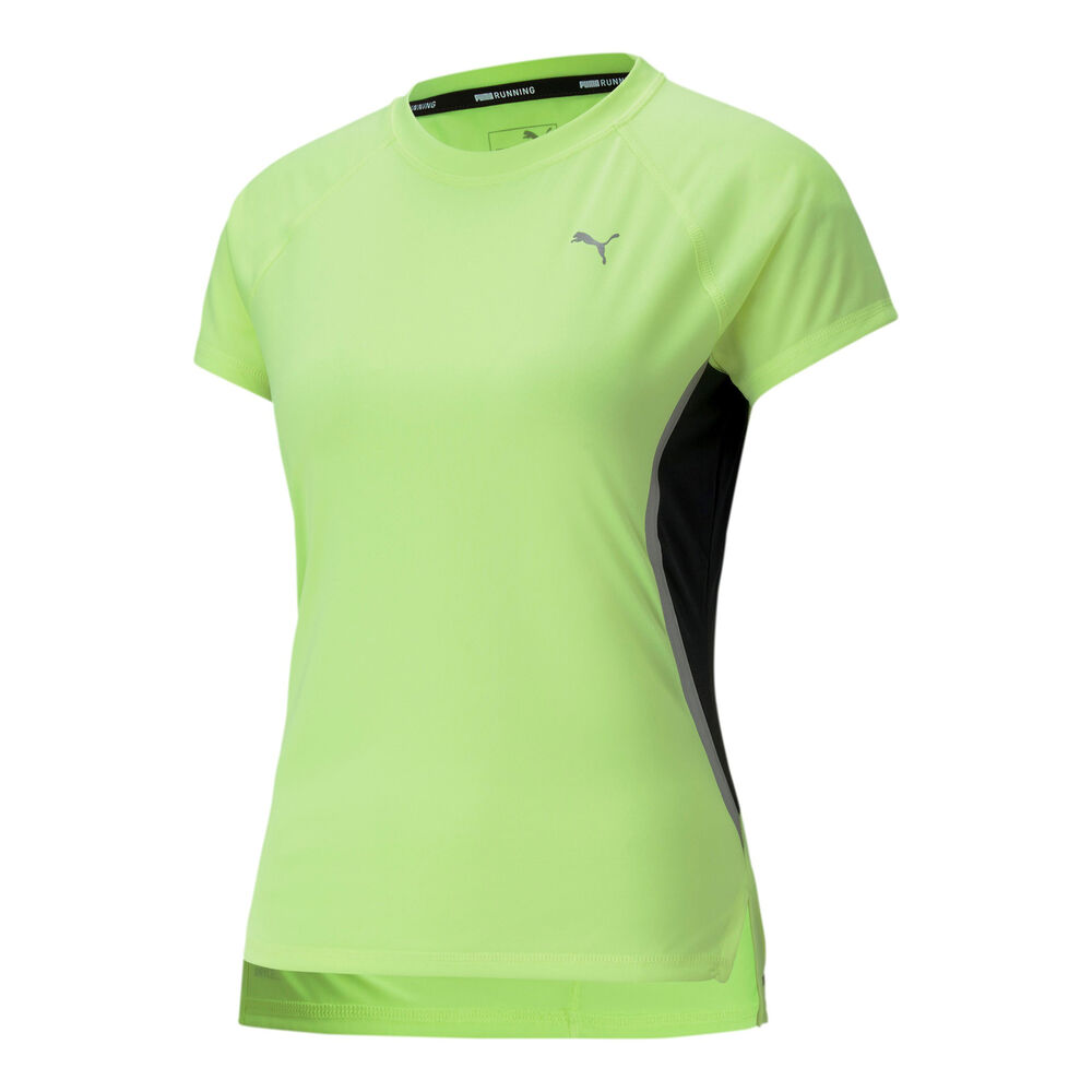 Puma Run Laser Cat T-shirt Femmes - Vert Clair , Noir