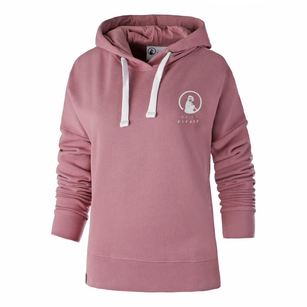 Quiet Please Hail Mary Sweat à Capuche Femmes - Rosé