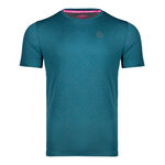 Vêtements BIDI BADU BIDI BADU Falou Tech T-shirt Hommes-Bleu Petrol, Gris
