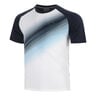Topspin T-shirt Hommes-bleu fonc&eacute;, blanc