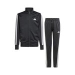 Vêtements adidas adidas 3Stripes Chándal Chicos - Negro,Blanco