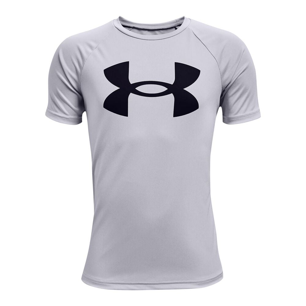 Under Armour Tech Big Logo T-shirt Garçons - Gris , Noir
