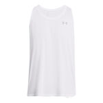 Vêtements Under Armour Under Armour Launch Top De Course Hommes-Blanc