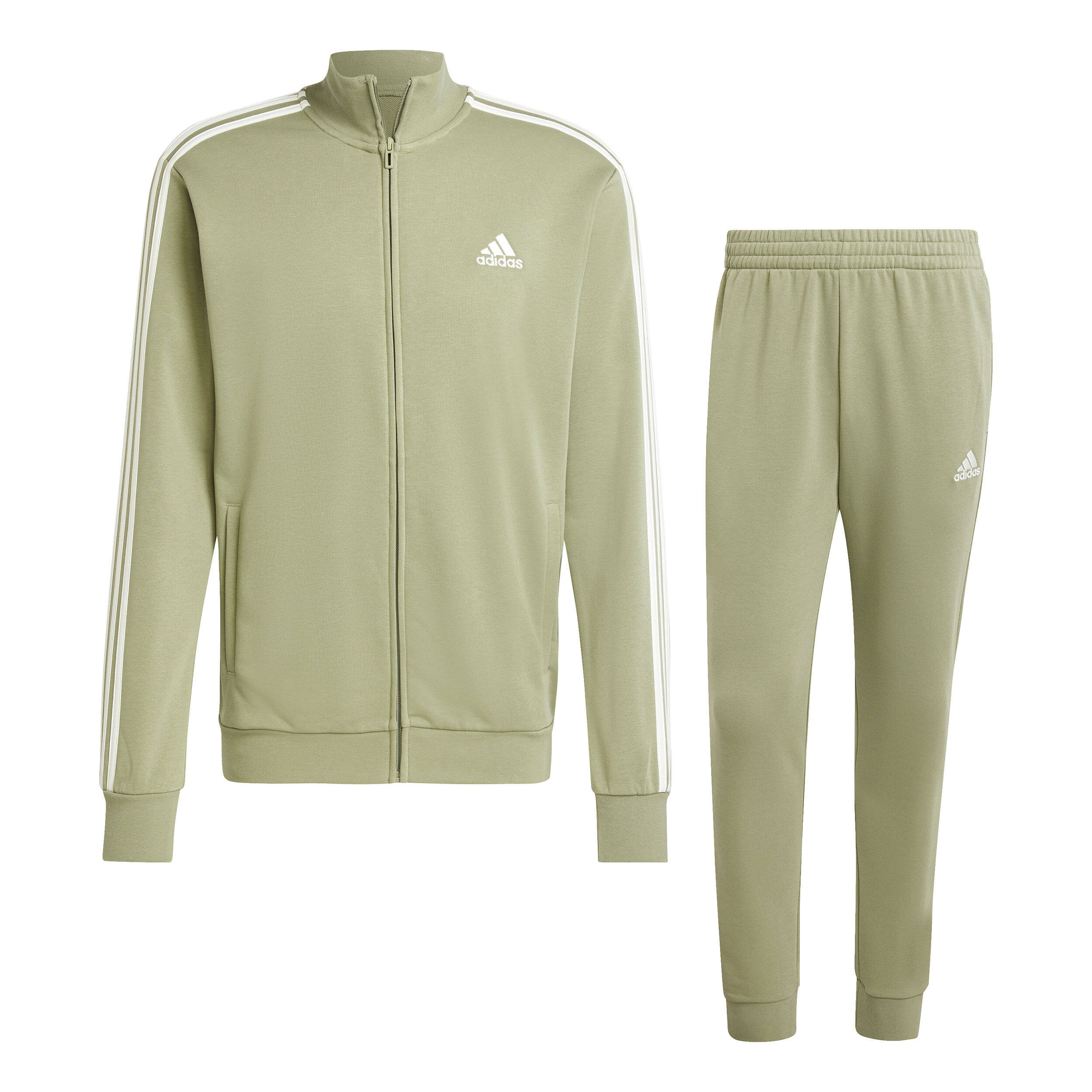 Mens adidas khaki tracksuit discount