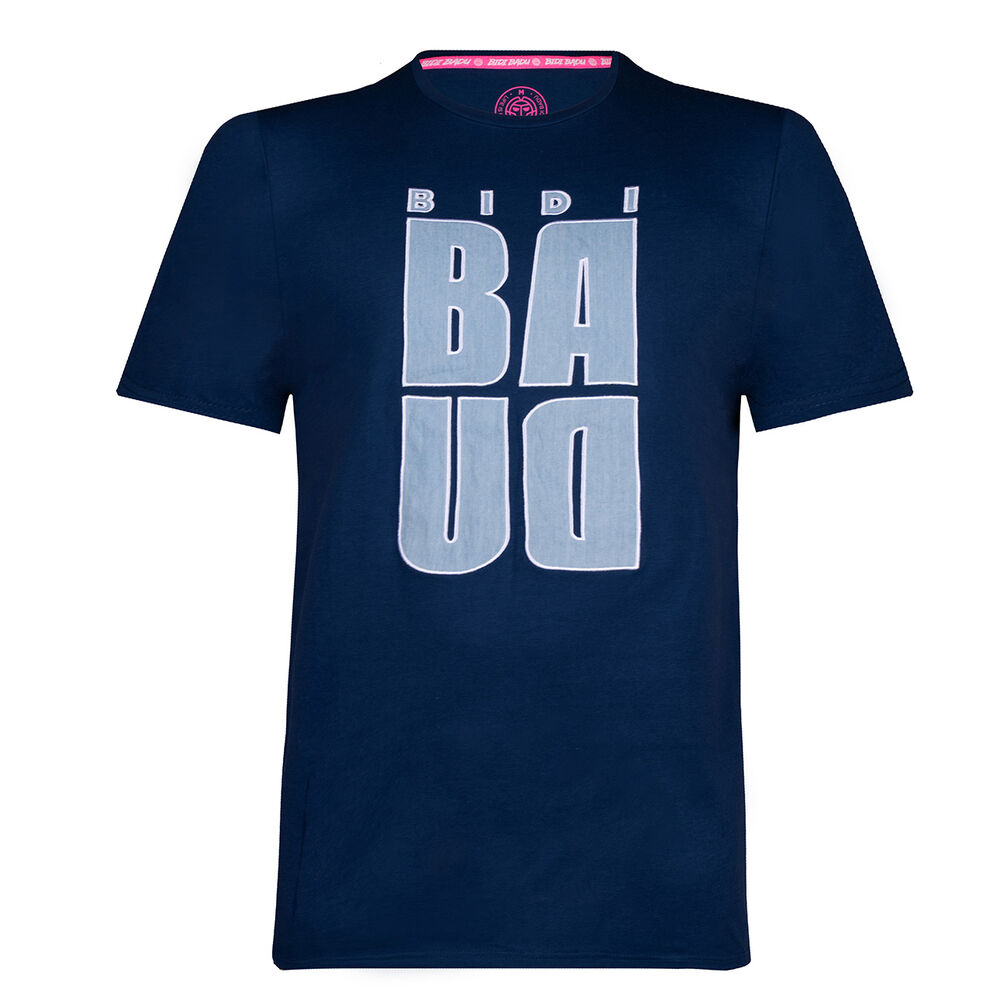 BIDI BADU Bongany Lifestyle T-shirt Hommes - Bleu Foncé , Bleu Clair