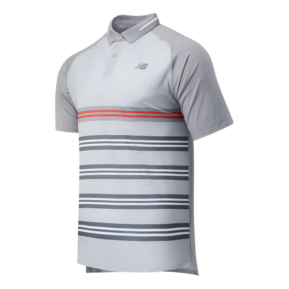 New Balance Tournament Polo Hommes - Gris Clair , Gris