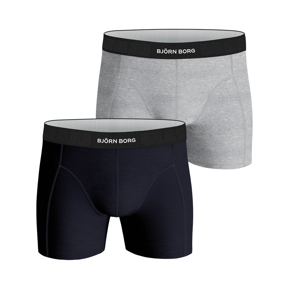 Björn Borg Solids Sammy Caleçon Hommes - Gris , Bleu Foncé