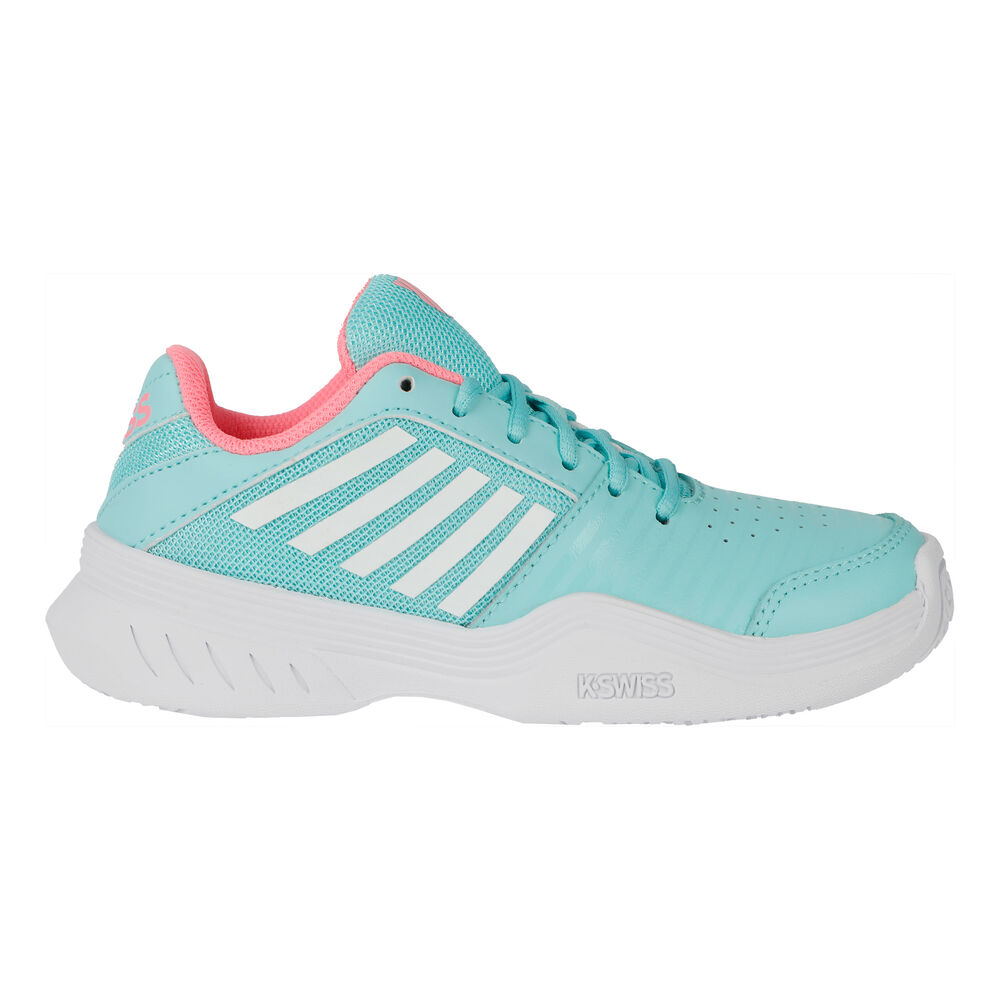 K-Swiss Express Court Omni Chaussure Terre Battue Enfants - Turquoise , Pink