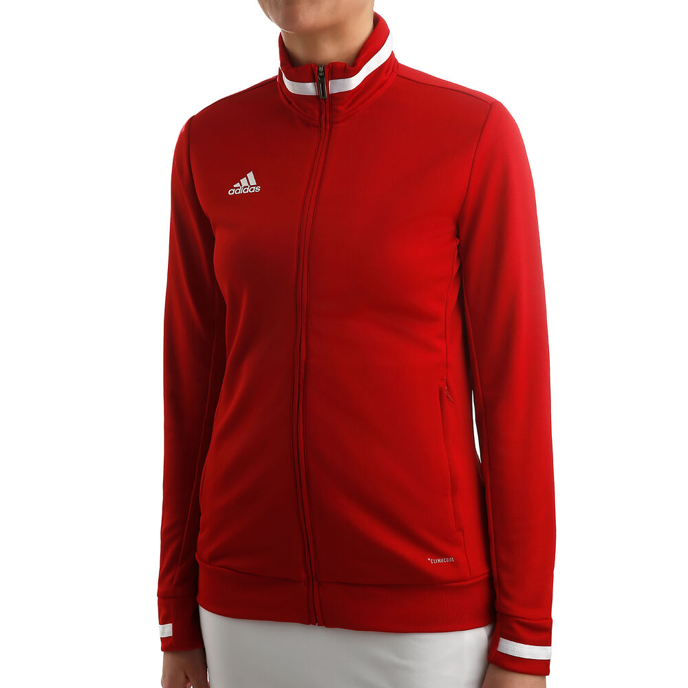 adidas Training T19 Veste De Survêtement Femmes - Rouge , Blanc