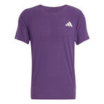 V&ecirc;tements adidas adidas adizero  Maillot de course Hommes-violet