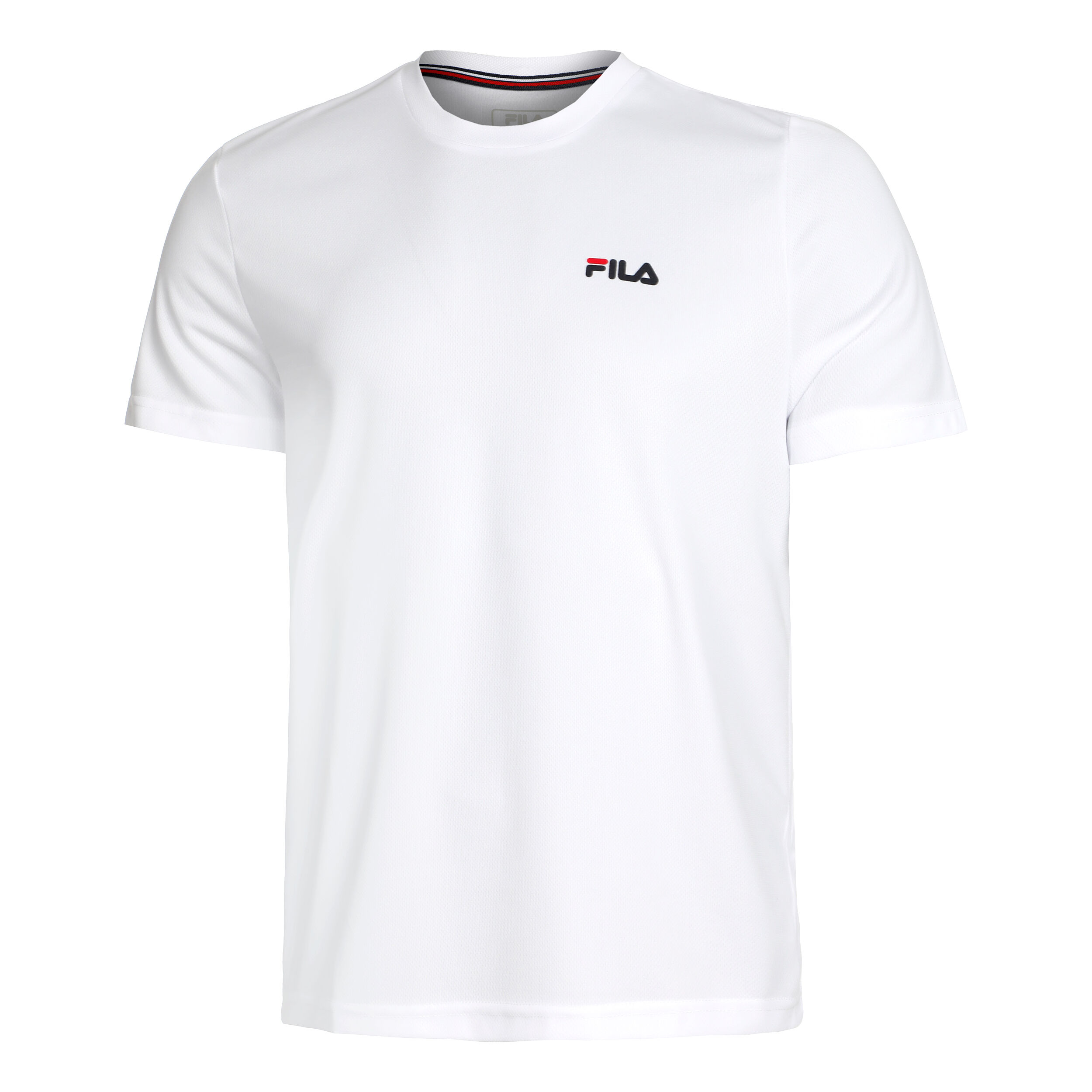 Buy Fila Logo Small T shirt Hommes Blanc online Tennis Point FR