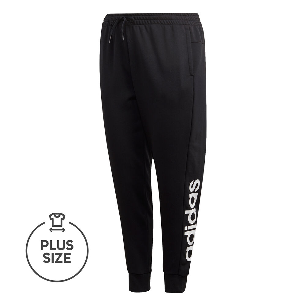 adidas Essentials Inc Plus Size Pantalon Survêtement Femmes - Noir , Blanc