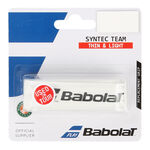 Grips Babolat Babolat Team Syntec Team Pack 1 Unit&eacute;-Blanc