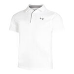 Vêtements de tennis Under Armour Under Armour Tech Polo Hommes-Blanc,Gris