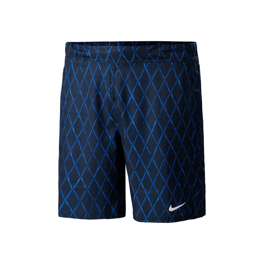 Nike Dri-Fit Victory 9in Shorts Hommes - Bleu Foncé , Blanc