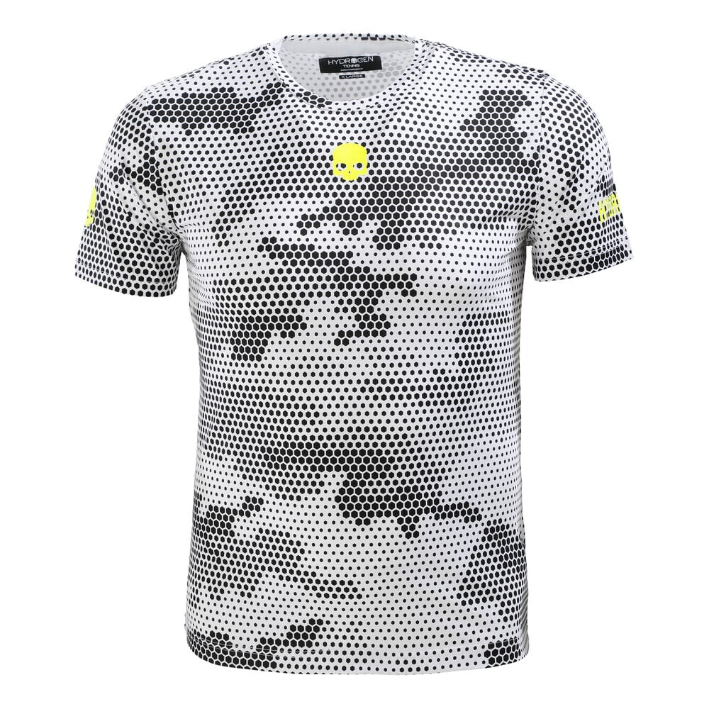 Hydrogen Tech Camo T-shirt Hommes - Blanc , Gris