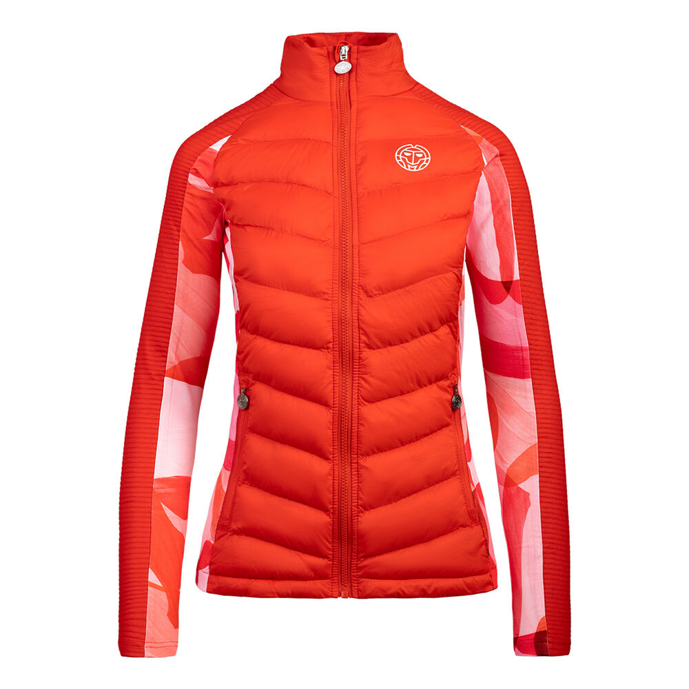 BIDI BADU Dania Tech Down Veste De Survêtement Femmes - Orange , Multicouleur