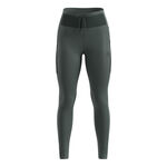 Vêtements Odlo Odlo X-Alp Cargo Winter Collant De Course Femmes-Vert Olive