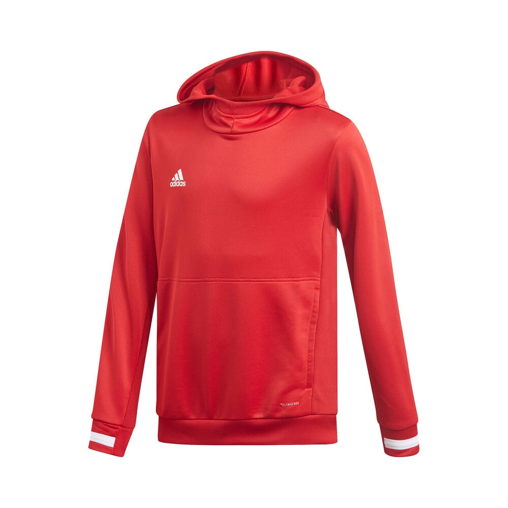 adidas T19 Sweat à Capuche Enfants - Rouge , Blanc