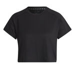 Vêtements adidas AEROREADY Train Essentials 3 Bar Logo Crop T-Shirt