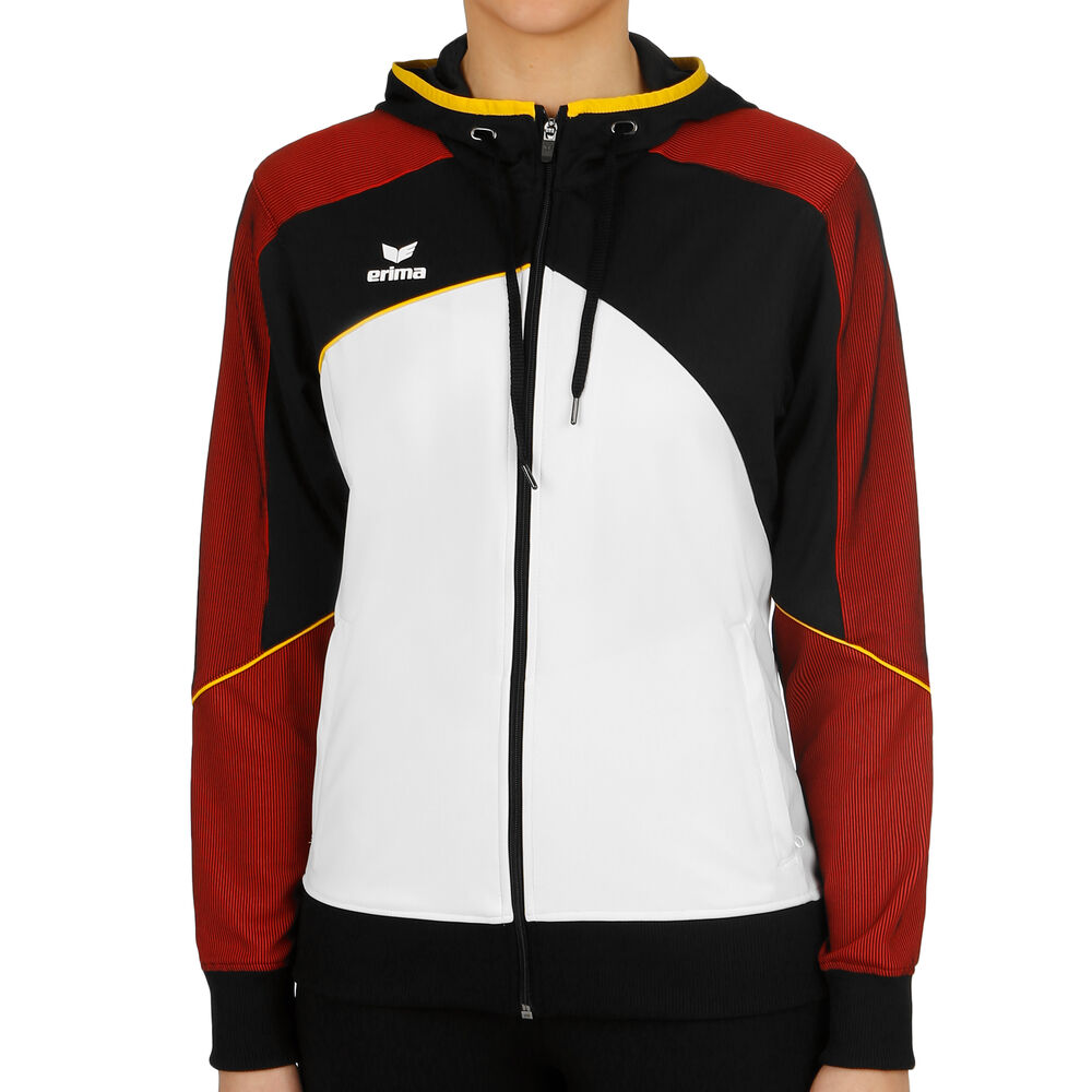 Erima Premium One 2.0 Veste De Survêtement Femmes - Blanc , Noir