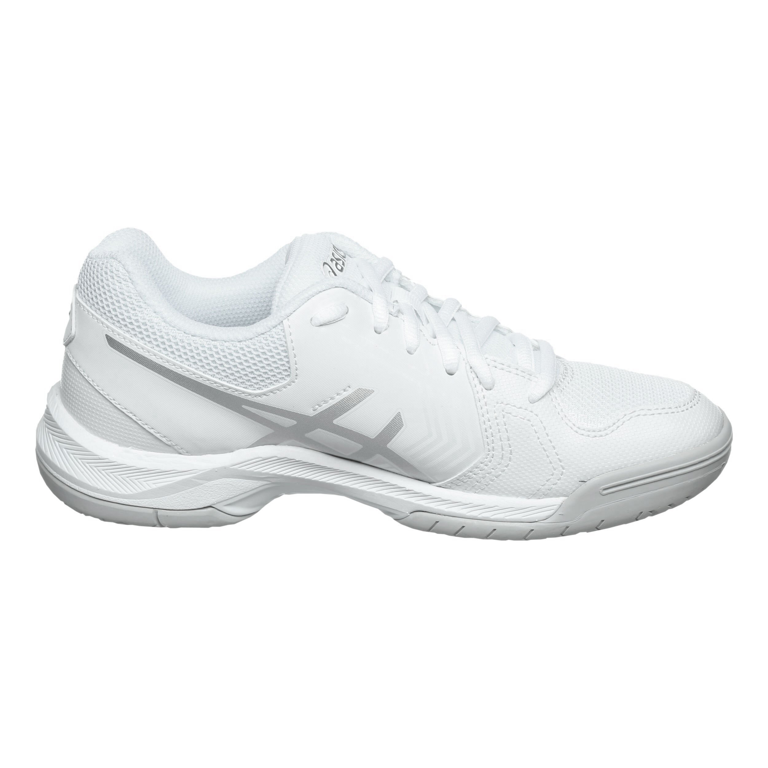 Buy ASICS Gel Dedicate 5 Chaussures Toutes Surfaces Femmes Blanc Gris Clair online Tennis Point FR