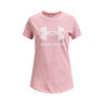 Sportstyle Logo T-shirt Filles - rosé, blanc