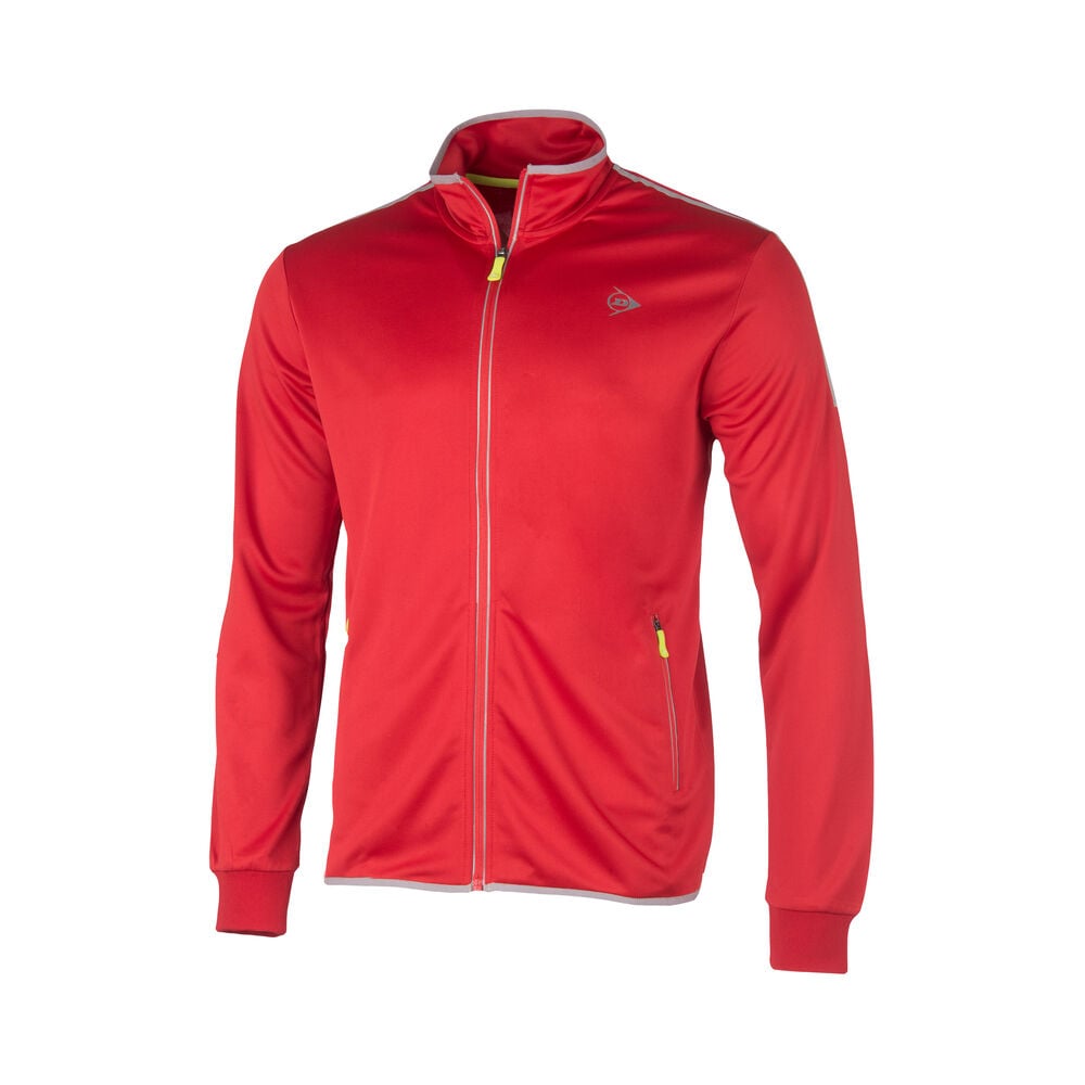 Dunlop Knitted Veste De Survêtement Garçons - Rouge , Blanc