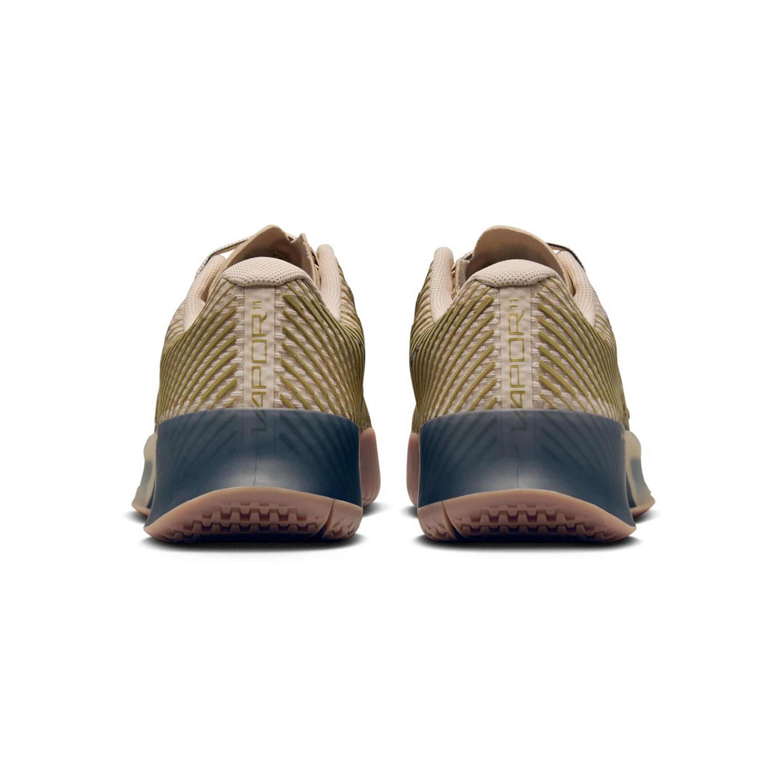 Air Zoom Vapor 11 Premium Chaussures Toutes Surfaces Hommes Beige Bleu Fonce