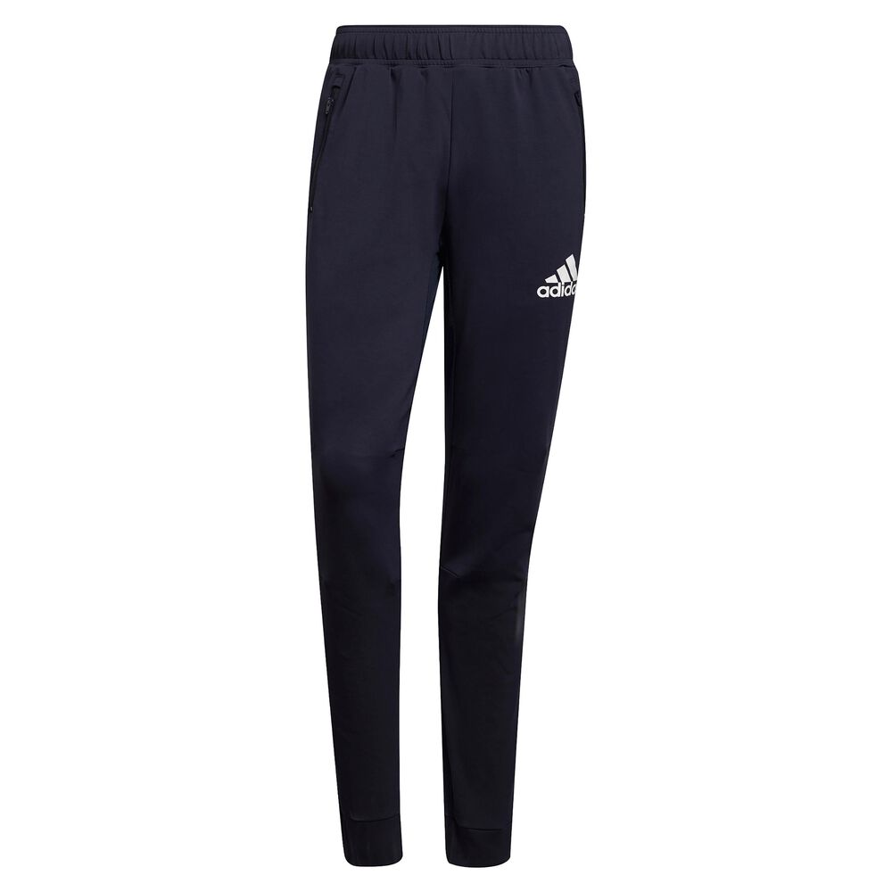 adidas MT Pantalon Survêtement Hommes - Bleu Foncé , Blanc