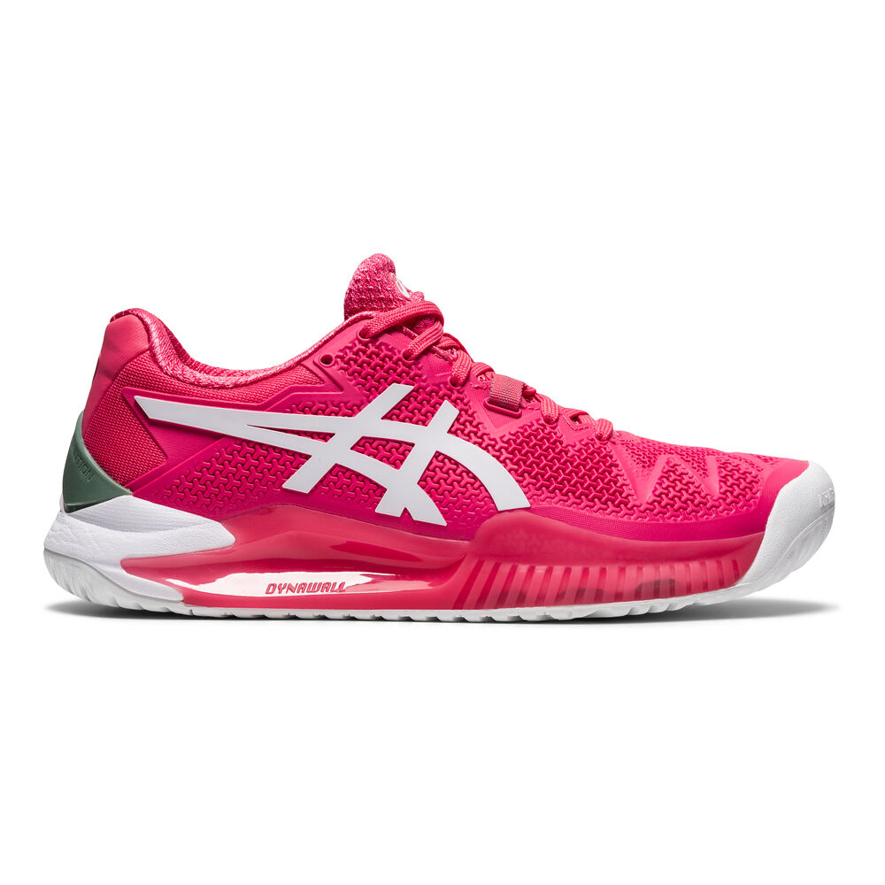 Asics Gel-Resolution 8 Chaussures Toutes Surfaces Femmes - Pink , Blanc