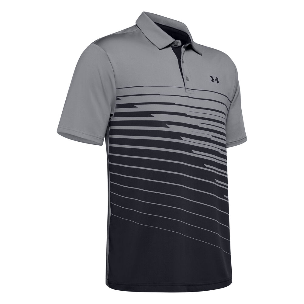 Under Armour Playoff 2.0 Polo Hommes - Gris , Noir