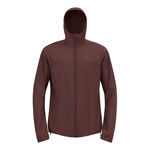 Vêtements Odlo Odlo X-Alp Waterproof Veste Running Hommes-Marron