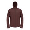 X-Alp Waterproof Veste Running Hommes-Marron