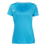 V&ecirc;tements Babolat Babolat Play Cap Sleeve T-shirt Femmes-Turquoise