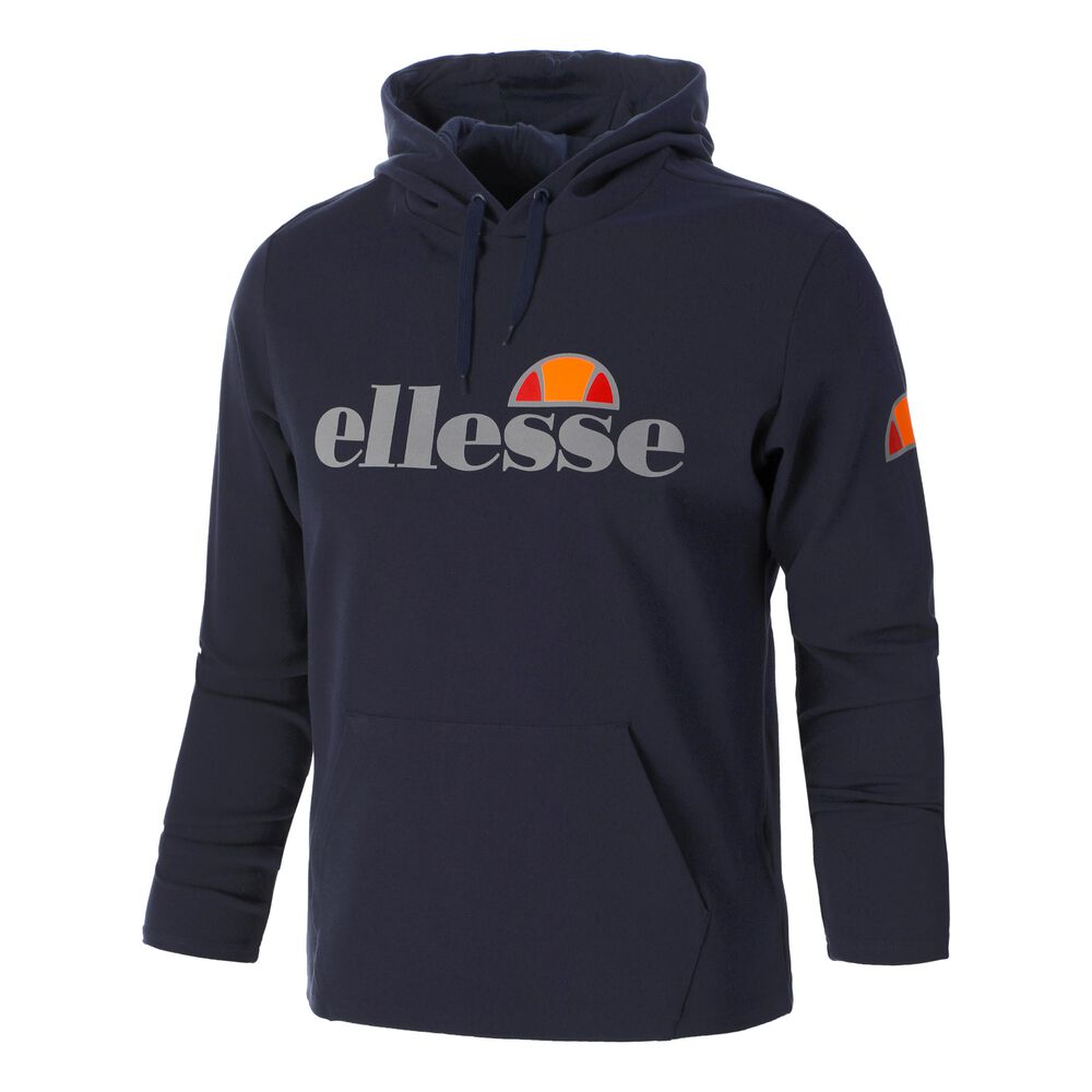 Ellesse Sterpeto OH Sweat à Capuche Hommes - Bleu Foncé , Argent
