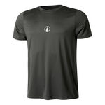 V&ecirc;tements Quiet Please Quiet Please Receiver T-shirt Hommes - anthracite, 