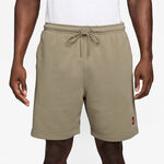 Vêtements Nike Nike Court Dri-Fit Heritage Fleece Shorts Hommes - vert olive, 