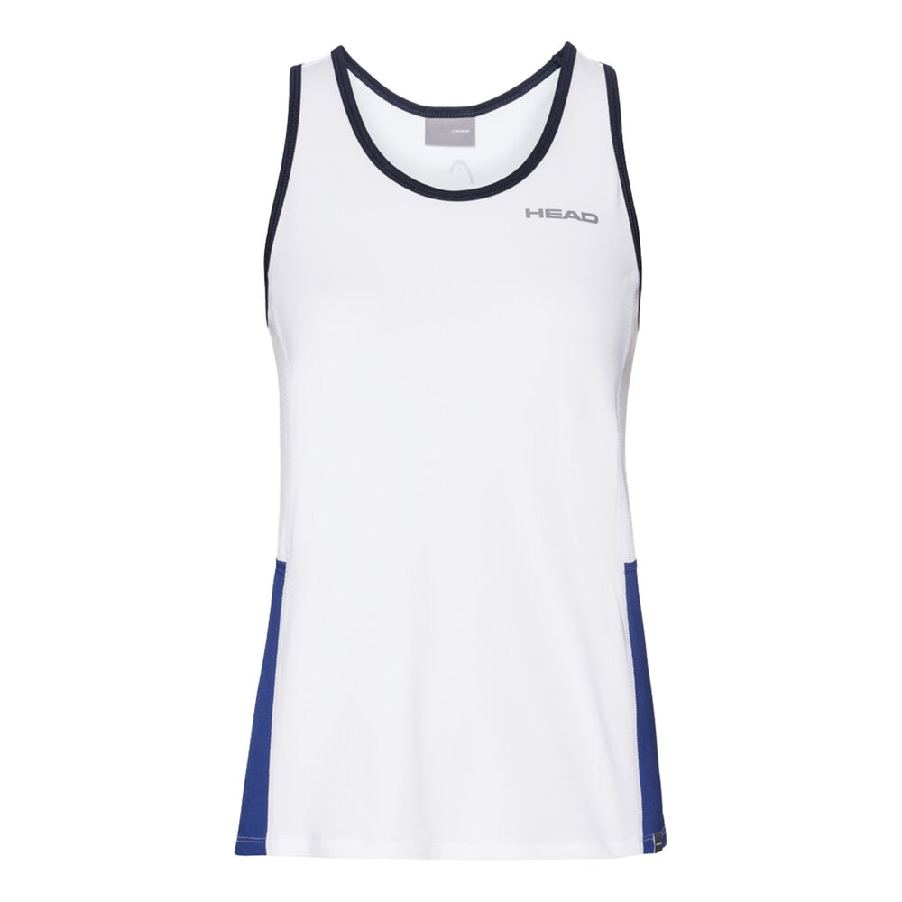 HEAD Club Débardeur Tank Top Femmes - Blanc , Rouge