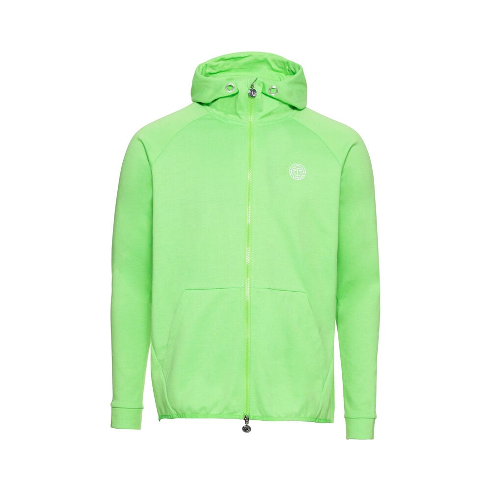 BIDI BADU Vitor Tech Veste De Survêtement Garçons - Vert Fluo , Blanc