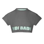 Vêtements De Tennis BIDI BADU Abdominis Crop Move Tee - black
