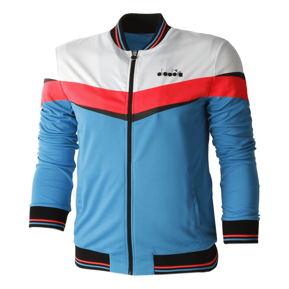 Diadora Veste De Survêtement Hommes - Bleu Clair , Blanc